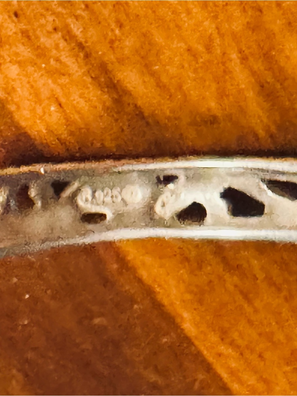 Vtg sterling silver .925 Cuff Bracelet by Southwestern artisan Carolyn Pollack - Picture 3 of 5